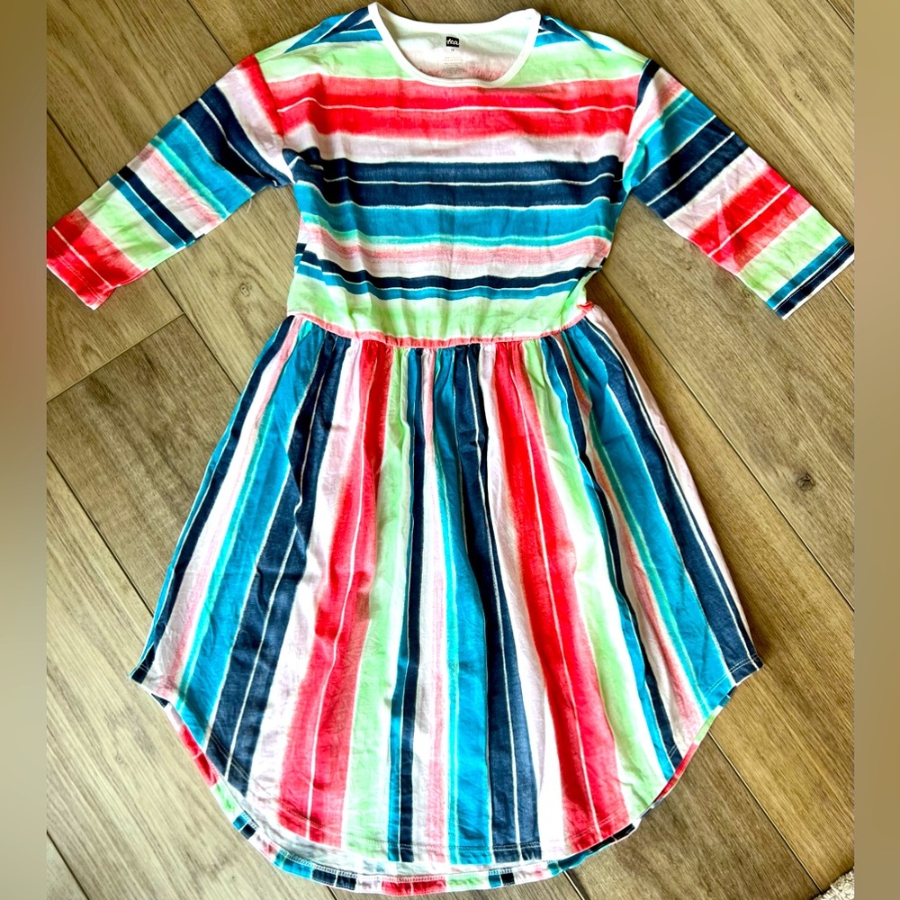 Girls Watercolor Dress Tea Collection
